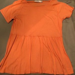 Orange Blouse